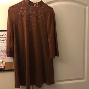 Brown beautiful dress